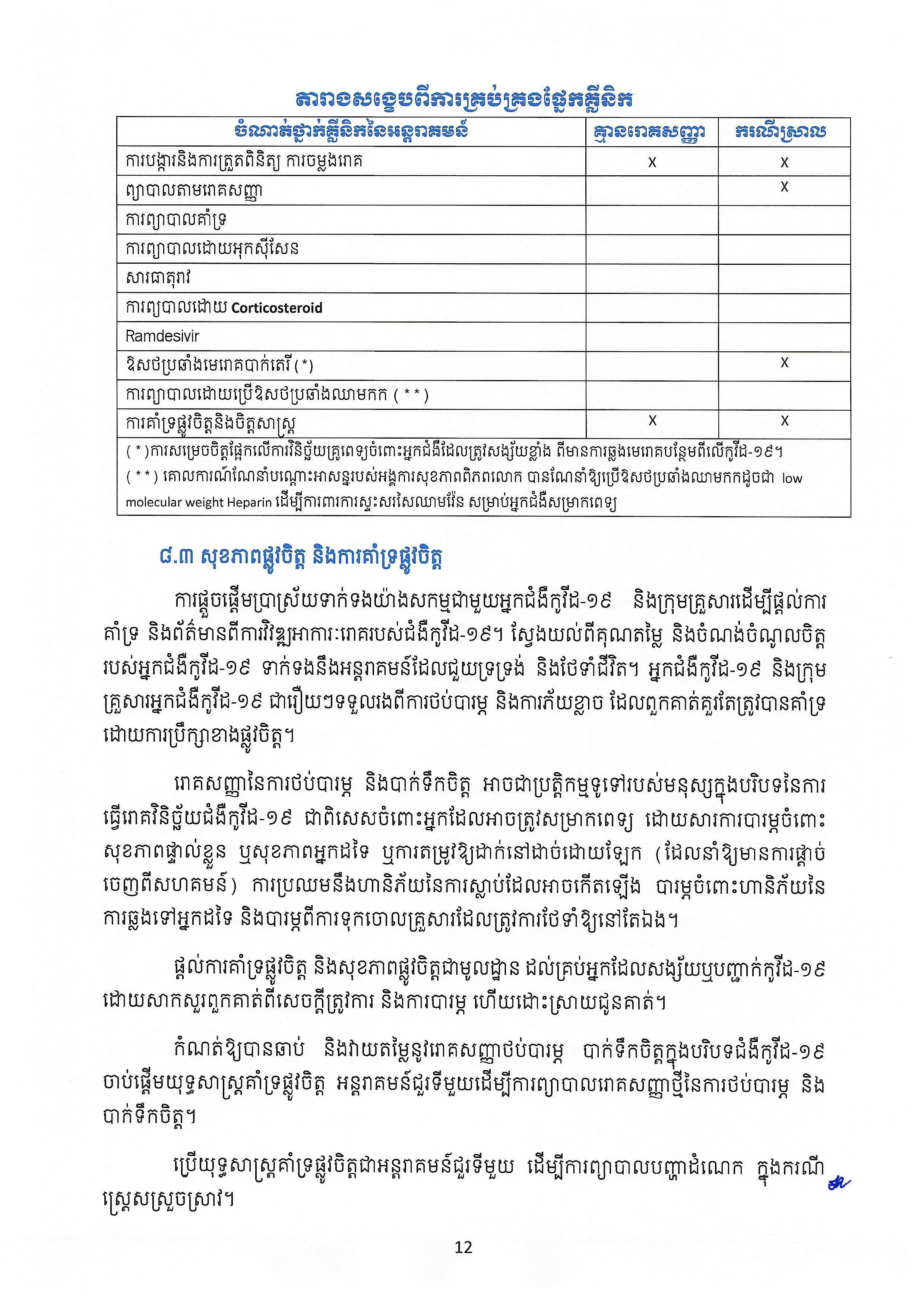 covid 19 procedure Page 01